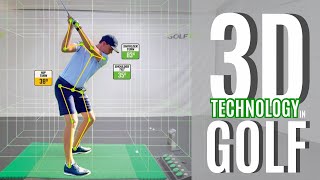 Taking a 3D Golf Lesson  Golftec Optimotion [upl. by Marya]