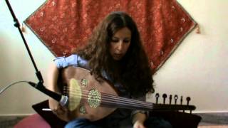 Azadeh Shamee  Bidad  Homayun  Oud آزاده شمعی [upl. by Aniwde]