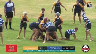 u13A Rugby  Durbanville vs Paarl Boys [upl. by Buskus]