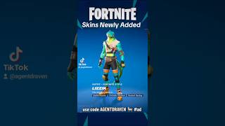 NEW Fortnite Skins ADDED 📔 [upl. by Geis]