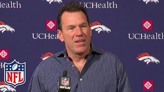 Gary Kubiak quotIts Time For Me to Step Awayquot  NFL Press Conference [upl. by Gilud847]