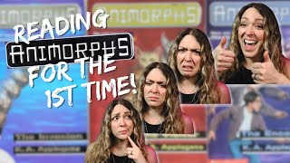 Reading Animorphs for the First Time I Reading Vlog [upl. by Sproul]