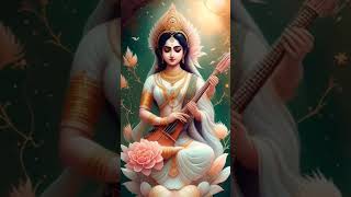 May the goddess of knowledge illuminate your pathsaraswatisuccesstrendingshortsbhaktimaastatus [upl. by Keefe]