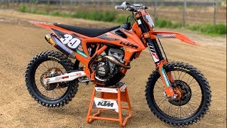 Extreme 2019 KTM 250SXF Build  Motocross Action Magazine [upl. by Carder505]