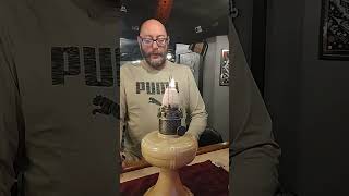 burning a mantle in on a 1930s Coleman KeroLite lamp [upl. by Atiran545]