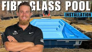 How to install Fiberglass swimming pool Step by Step [upl. by Oderfodog]