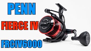 Penn FRCIV6000 Fierce IV Spinning Reel Review  JampH TACKLE [upl. by Ehrenberg]