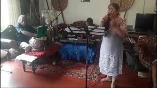 Rukmani Devi quots song Adaraya nisa  live cover by Renuka [upl. by Ytsrik]