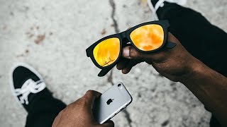 Sunglasses With BuiltIn Bone Conduction Speakers [upl. by Einnij]