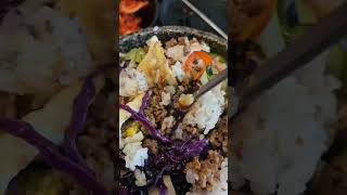 The best Korean dolsot bibimbap food foodlover foodie [upl. by Jamie]