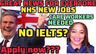 UK is Offering Free Visa Sponsorship for NHS JobsNO IELTSNO EXPERIENCE [upl. by Dorran]