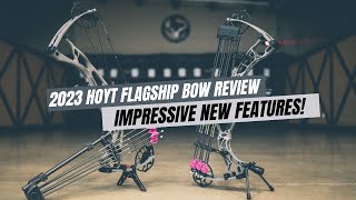 2024 New Hoyt Flagship Bows  Carbon RX8 and Aluminum Alpha X Review [upl. by Onia]