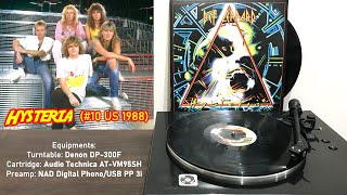 Full song Def Leppard  Hysteria 1987  Lyrics [upl. by Nart]