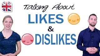 Talking About Likes and Dislikes in English  Spoken English Lesson [upl. by Morton]