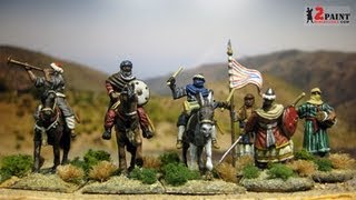 Almoravid Command Group Mounted And On FootHat 172 Scale [upl. by Beebe]