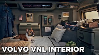 New 2023 VOLVO VNL INTERIOR  A luxury office on wheels [upl. by Nywra609]