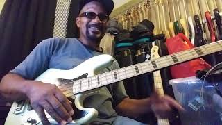 SX 4 String JB75 Bass Guitar GampB 2 Band Bass Preamp Demo [upl. by Aleetha]