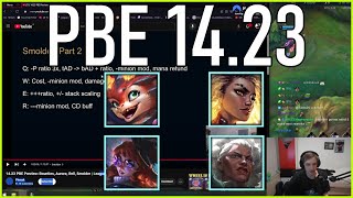 Nemesis reacts to Phreaks 1423 PBE CHANGES [upl. by Jaala]