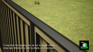 How to Install a DuraPost® Capping Rail [upl. by Werdnael959]