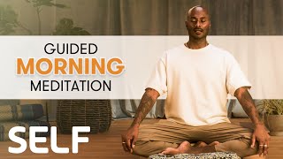 5Minute Guided Meditation Morning Energy  SELF [upl. by Nabal980]