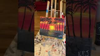 Paint Party For Kids  Pt 8 artlesson artlessonsforkids artteacher [upl. by Brunhild]