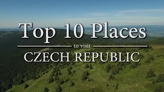 Top 10 Places to Visit in Czech Republic [upl. by Shulamith]