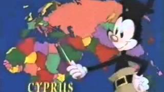 Animaniacs  Nations of the World Yakkos World with capitals [upl. by Duthie]