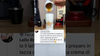 Latte ￼macchiato fatto con il caffè vecchio [upl. by Onateyac]