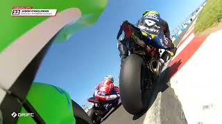 2024 Bennetts British Superbikes Round 3  Donington Park  Race 2 onboard highlights [upl. by Banky337]