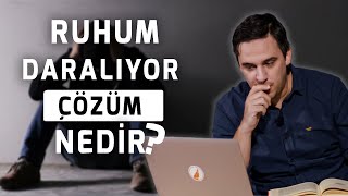 quotRuhum Daralıyor Durduk Yere İçim Sıkılıyorquot Diyorsan Çözümü Basit  Sözler Köşkü  Fatih Yağcı [upl. by Ahsael]