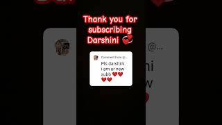 Darshinis video reply 🙂subscribe answer 100k 1000subscriber new needsupport [upl. by Anyd]