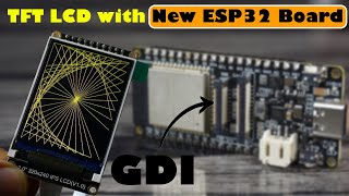 ESP32 and TFT IPS LCD with GDI interface Firebeetle 2 ESP32 S3 Wroom 1 [upl. by Clarice]