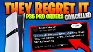 PS5 Pro REGRET  Gamers Cancelling Orders  FOMO or Justified [upl. by Sueahccaz]