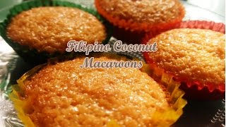 Filipino Coconut Macaroons [upl. by Hephzibah]