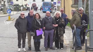 Protesta dei cittadini per le multe in San Francesco [upl. by Siward]