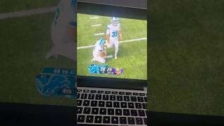 LIONS VS VIKINGS ENDING REACTION LIVE😳🏈 nfl reaction shorts [upl. by Anauqahc]