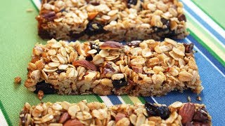 Granola Bars  Easy One Bowl Recipe [upl. by Whallon]