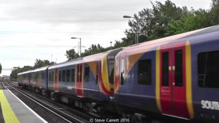 LMS Jubilee Class 6P 460 no 45699 Galatea at Redbridge 9th July 2016 [upl. by Pejsach648]