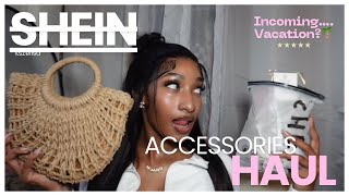 INCOMING VACATION…🌴🍹 SHEIN ACCESSORIES HAUL tropic vibes💎 [upl. by Zalea]