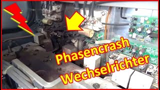 30  Das versaut Dir doch den ganzen Tag  Explosion im Wechselrichter durch Phasencrash  Notfall [upl. by Mariana]