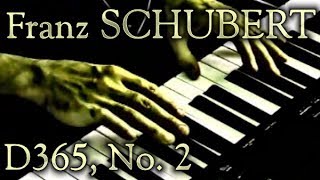 Franz SCHUBERT 36 Original Dances No 2 D365 Trauerwalzer [upl. by Adolph]