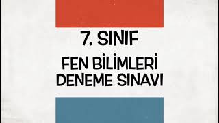 7 Sınıf Fen Bilimleri Deneme Sınavı Kitabı nartest [upl. by Anasiul892]