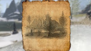 Eastmarch Treasure Map I Location Elder Scrolls Online [upl. by Ardussi]