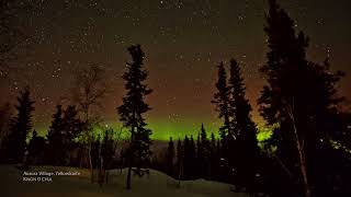 Aurora timelapse from Yellowknife Canada Winter season [upl. by Legnaesoj52]