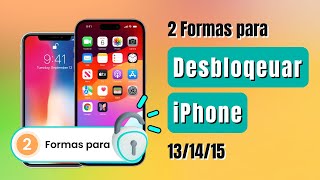 🤖2 Formas Cómo desbloquear iPhone 131415 ProPro Max  2024 🔓 [upl. by Harden924]