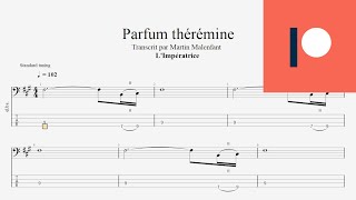 LImpératrice  Parfum thérémine bass tab [upl. by Suhpesoj]