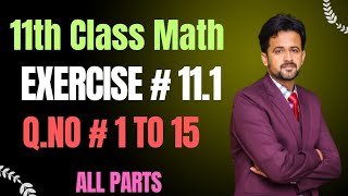 1st year math exercise 111 complete  1st year math exercise 111 question 1 to 15 1styearmath [upl. by Lertnom]