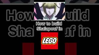 How to build Shaiapouf from hunterxhunter in lego  anime pouf hxh otaku [upl. by Klockau]