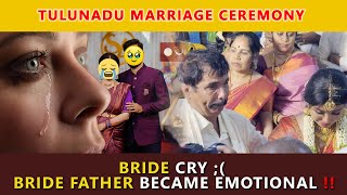 KASARAGOD culture wedding 😒❤  Tuluva wedding mode 👌marriagevideo kasaragod culture happylife [upl. by Neroc]