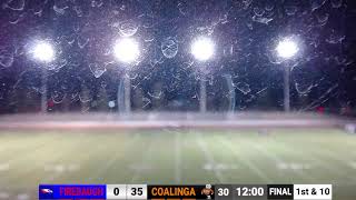 Coalinga High School Football vs Firebaugh High School [upl. by Marillin367]